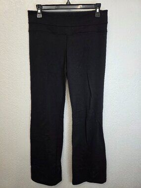 Lululemon Black Yoga Pants Women’s Flare Leg Stretch Activewear